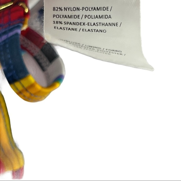 Design Lab Colorful Striped Two Piece Bikini Sz S - Picture 12 of 12